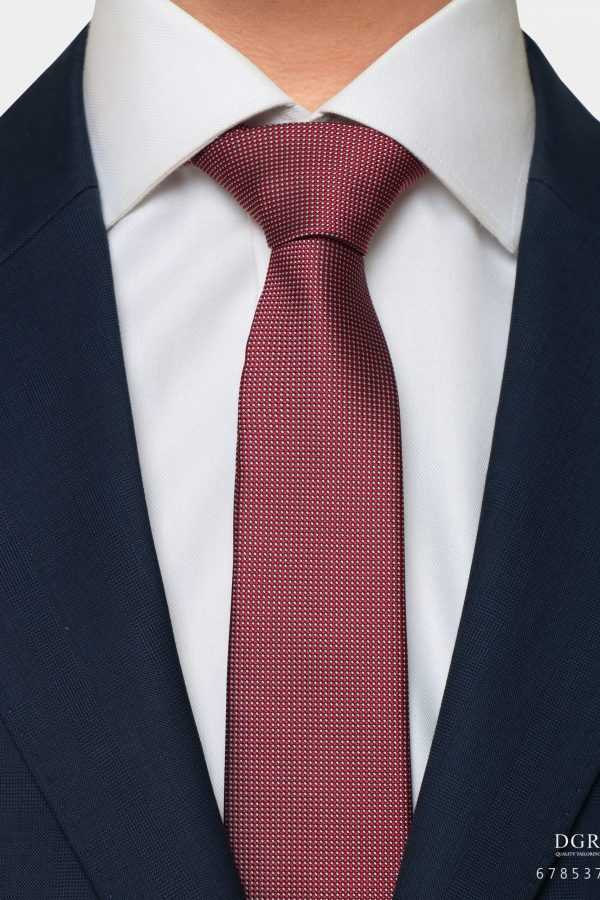 redampgray nailshead two tone 3inch necktie dgrie 2