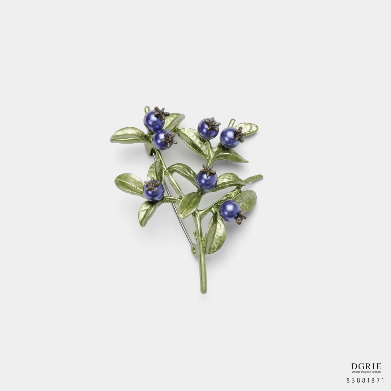 blueberry fruit brooch dgrie 1