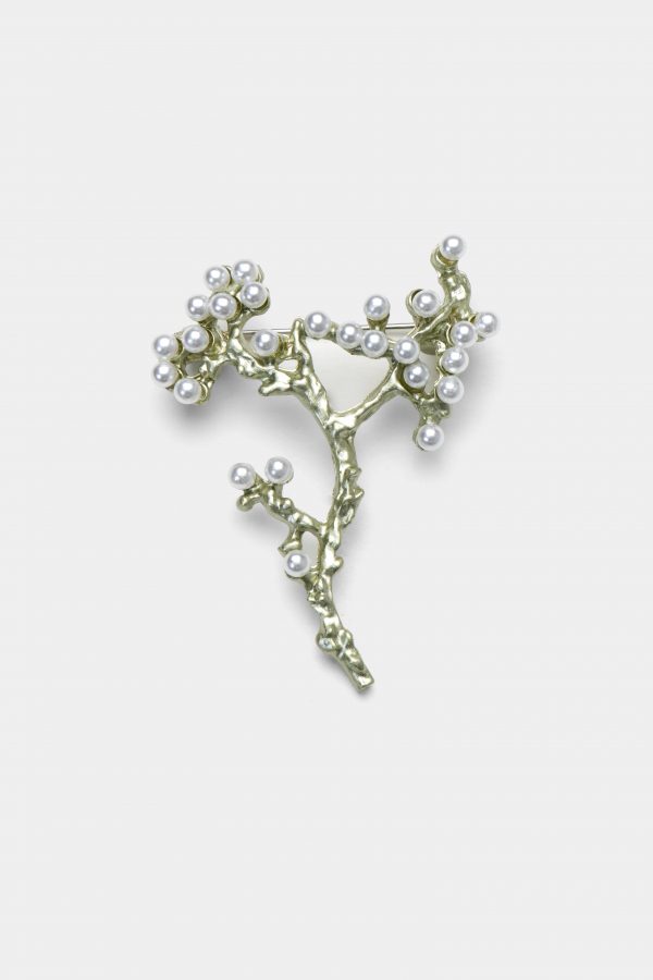 branch pearl texture brooch dgrie 1
