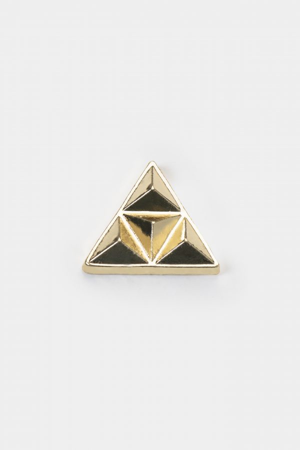 gold triangle style brooch dgrie 1