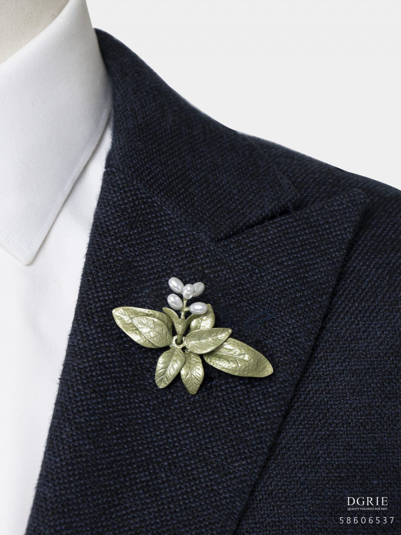 pearl bunch of flowers brooch dgrie 2