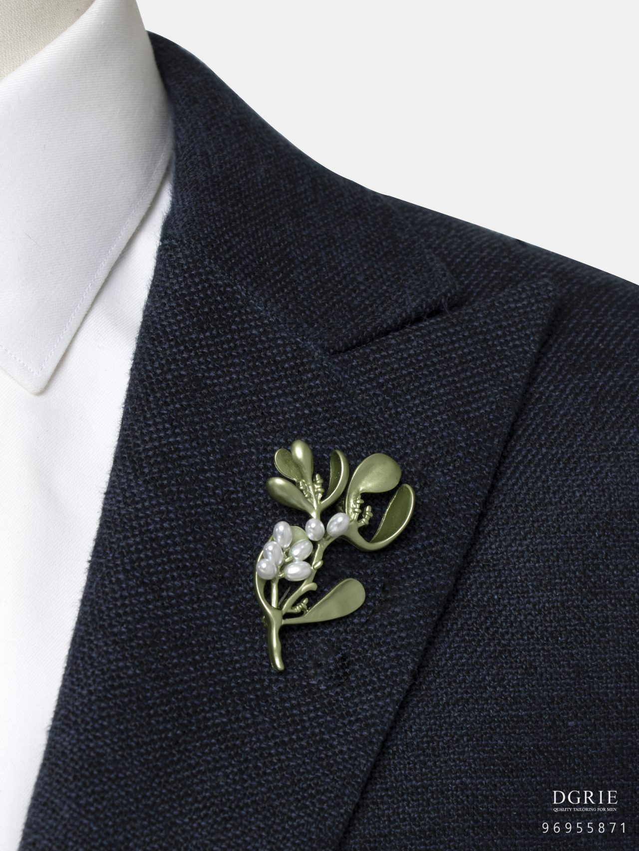 premium pearl bunch of flowers brooch dgrie 1