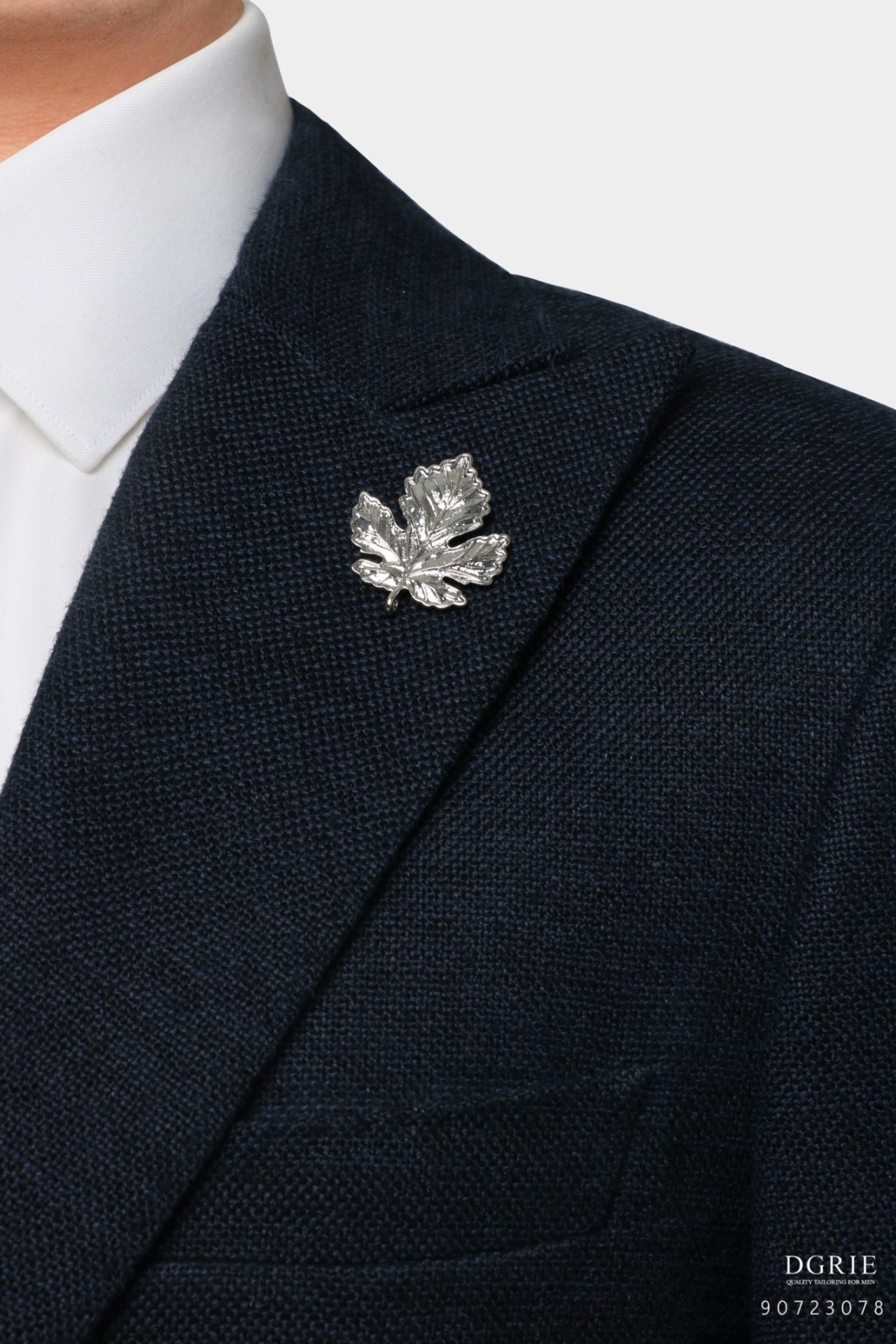 silver maple leaf bg brooch dgrie