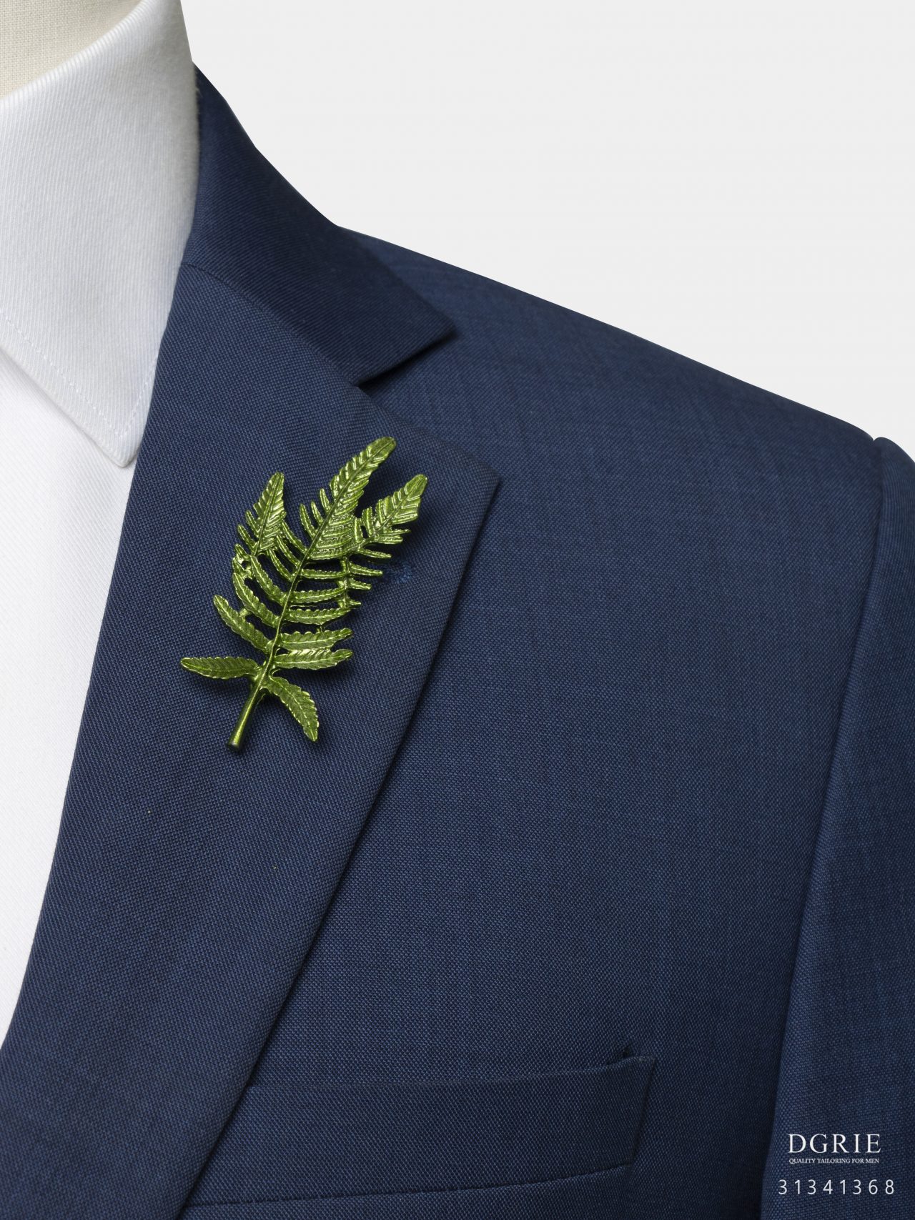 belanger spleenwort leaf brooch dgrie