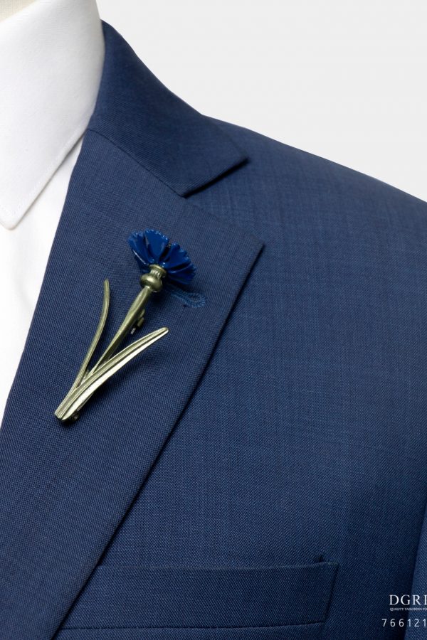 centaurea cyanus flower brooch dgrie 1