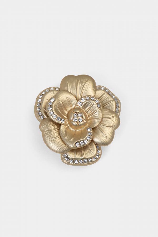 golden rose diamond brooch dgrie