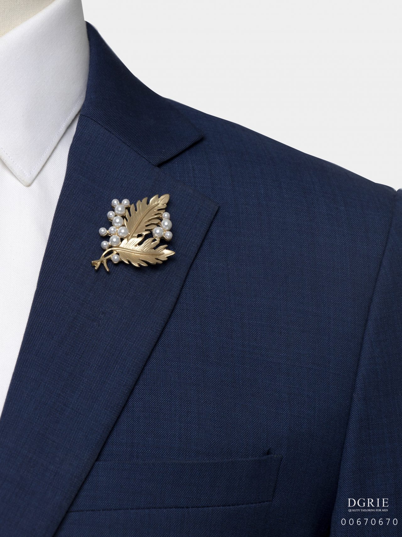 philodendron xanadu leaf gold brooch dgrie