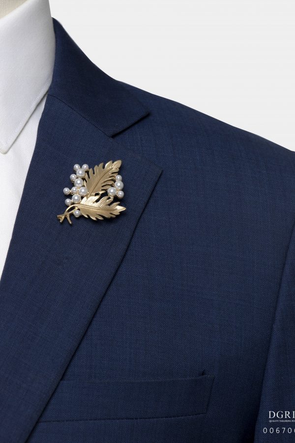 philodendron xanadu leaf gold brooch dgrie