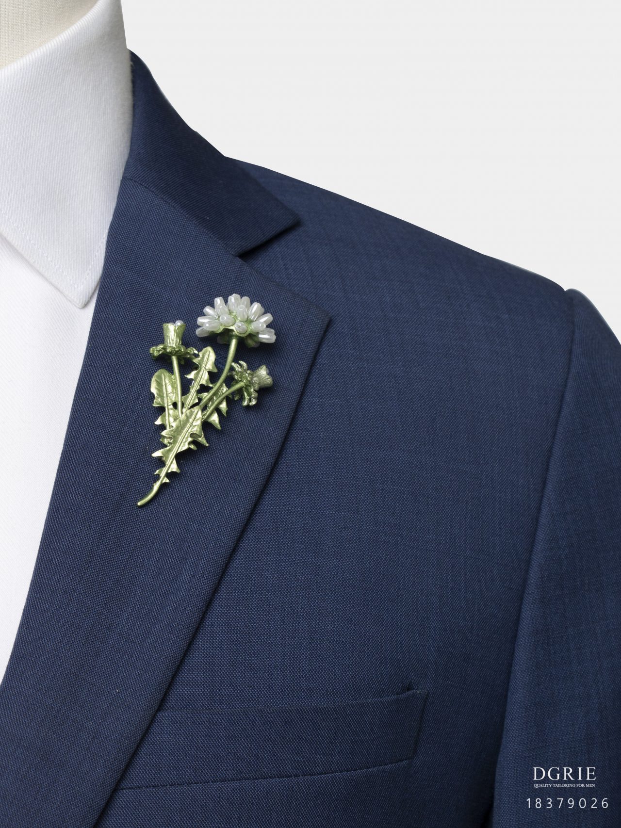 taraxacum albidum flower brooch dgrie