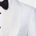 white tuxedo satin lapel jacket dgrie 1