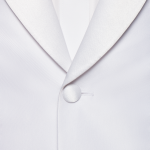 white tuxedo satin lapel jacket dgrie 2