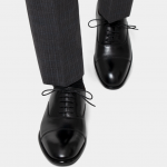 dgrie black round cap toe oxford shoe dgrie 8