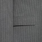 light gray stripe amp white tr half lining jacket dgrie 3