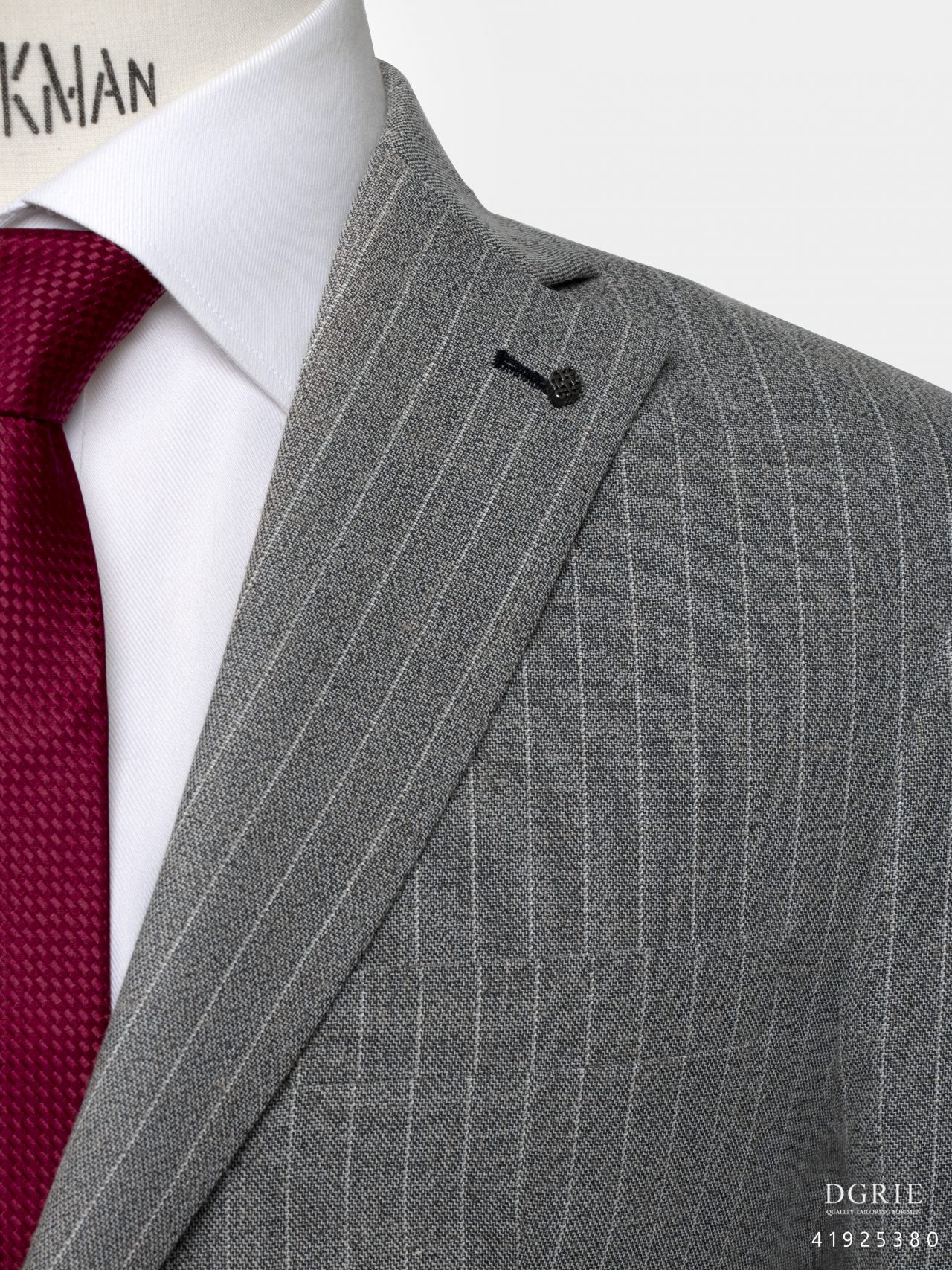 light gray stripe amp white tr half lining jacket dgrie 4