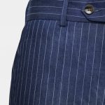 royal blue denim striped nw pants dgrie 4