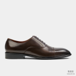 dgrie brown round cap toe oxford shoes dgrie