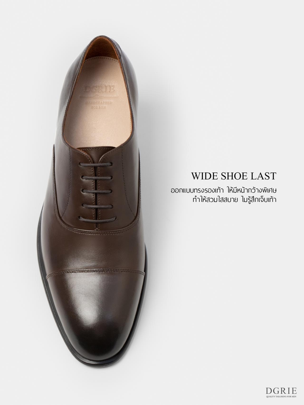 dgrie brown round cap toe oxford shoes dgrie 3