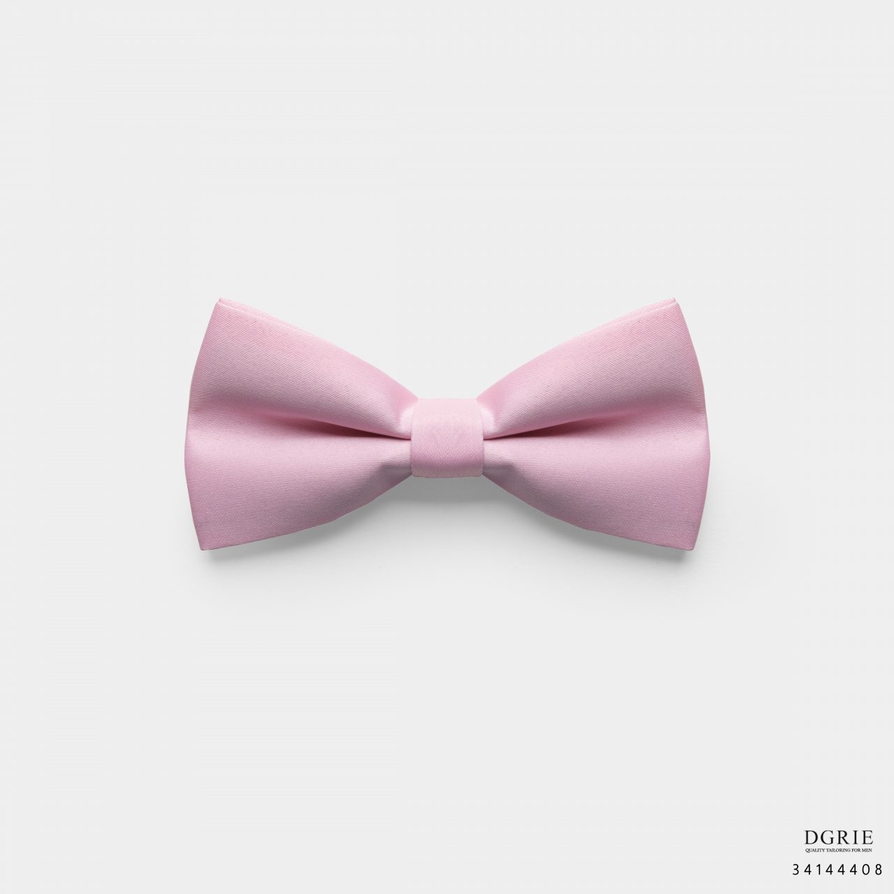 light pink plain pattern bowtie dgrie