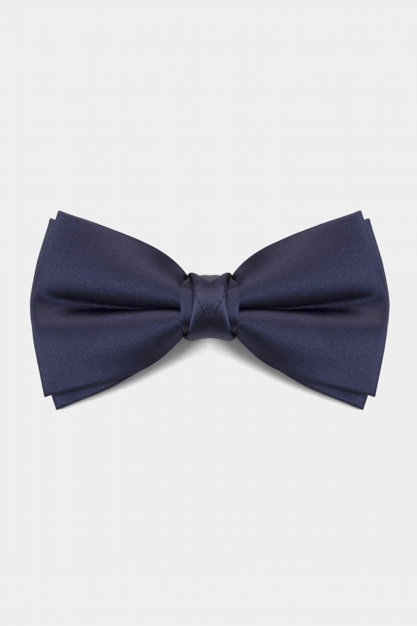 navy silk v 2 bowtie dgrie