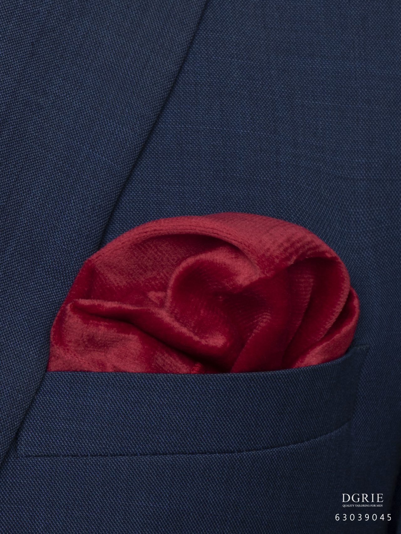 red velvet pocket square dgrie 1