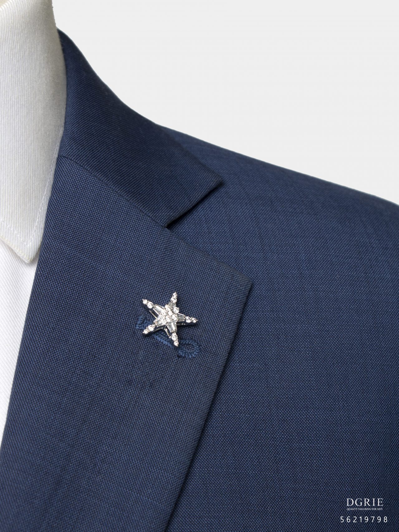 silver stars sparkle brooch dgrie 1