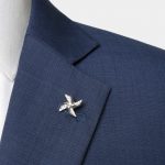 silver wind turbine sparkle brooch dgrie 1