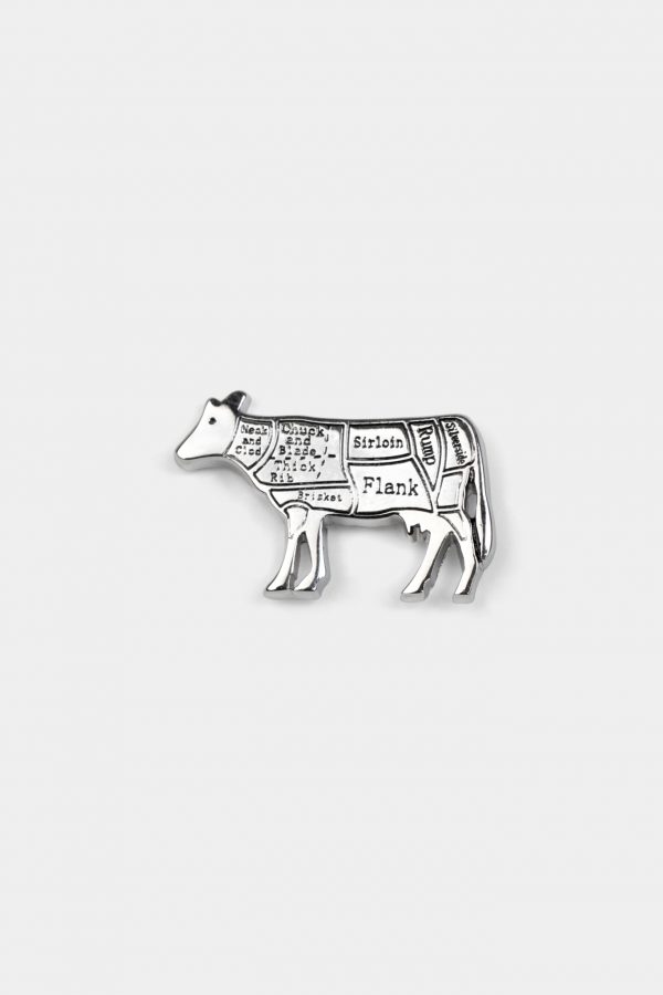 silver beef cattle brooch dgrie 1