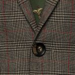brown glen check rd wool with pin jacket dgrie 2