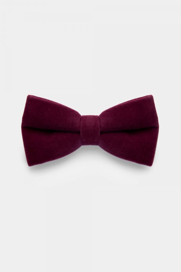 03 sku 12781650 magenta velvet batwing bowtie
