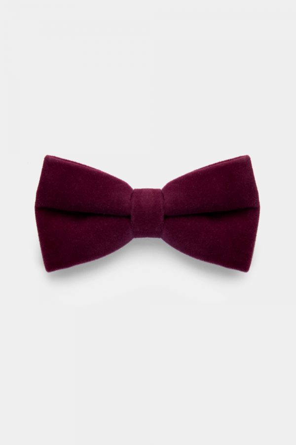 03 sku 12781650 magenta velvet batwing bowtie