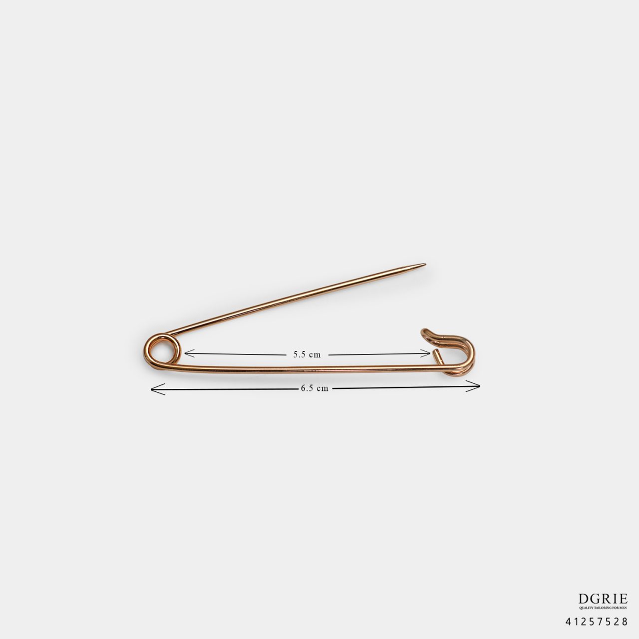 gold collar clip size 0