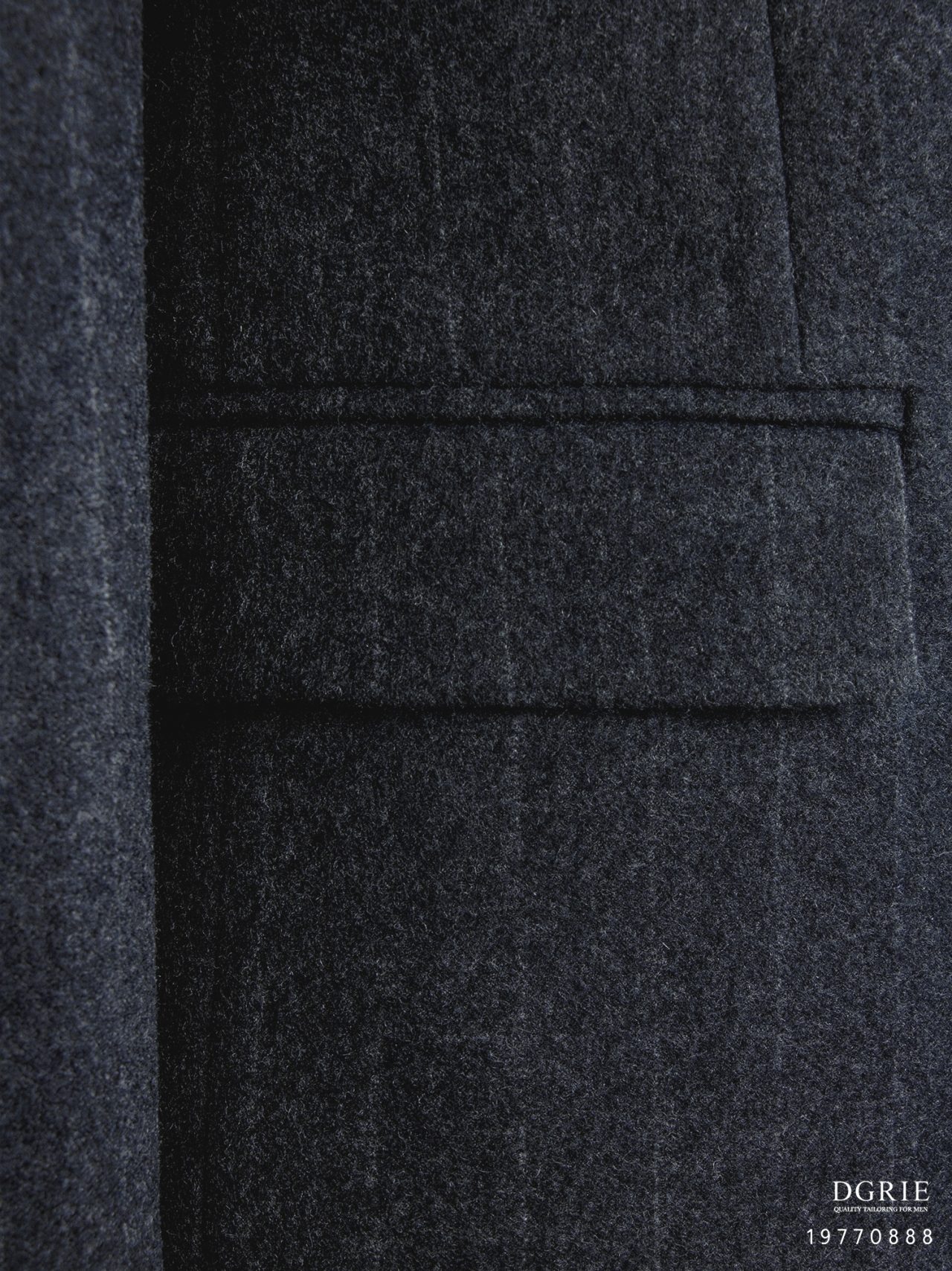 LINE ALBUM sku 19770888 dark gray double breasted stripe ๒๔๐๔๒๒ 10