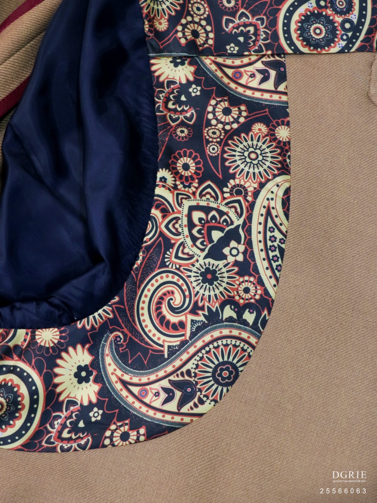 LINE ALBUM khaki cotton spandex 250630 8