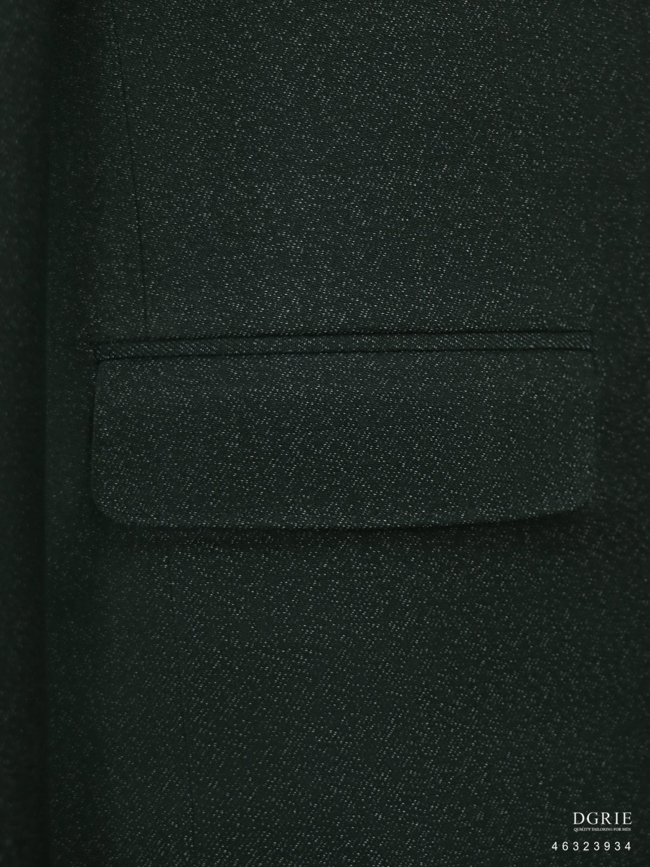 LINE ALBUM Jungle green notch lapel gbn horn button 250723 3