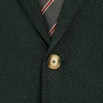 LINE ALBUM Jungle green notch lapel gbn horn button 250723 4