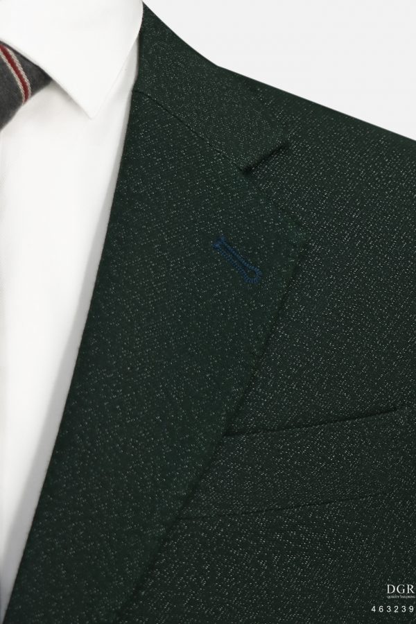 LINE ALBUM Jungle green notch lapel gbn horn button 250723 5