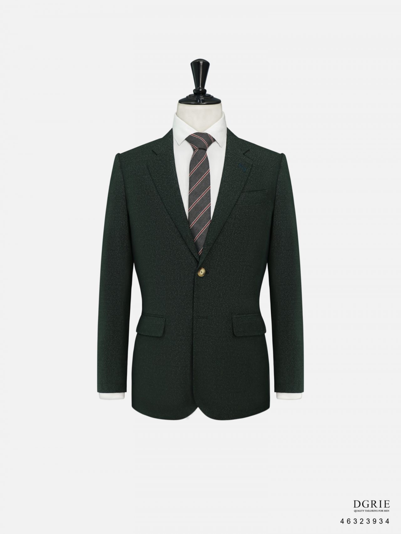 LINE ALBUM Jungle green notch lapel gbn horn button 250723 6