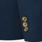 LINE ALBUM spruce blue notch lapel bbr horn button 250723 2