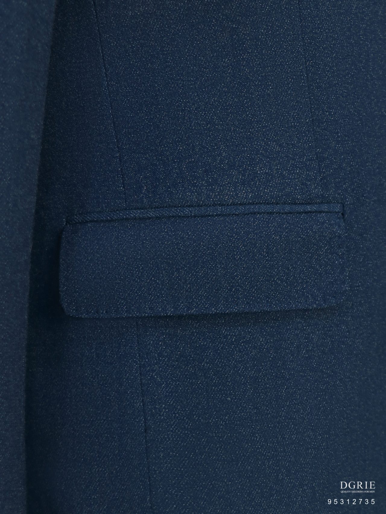 LINE ALBUM spruce blue notch lapel bbr horn button 250723 3