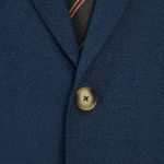 LINE ALBUM spruce blue notch lapel bbr horn button 250723 4