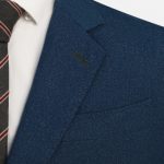 LINE ALBUM spruce blue notch lapel bbr horn button 250723 5
