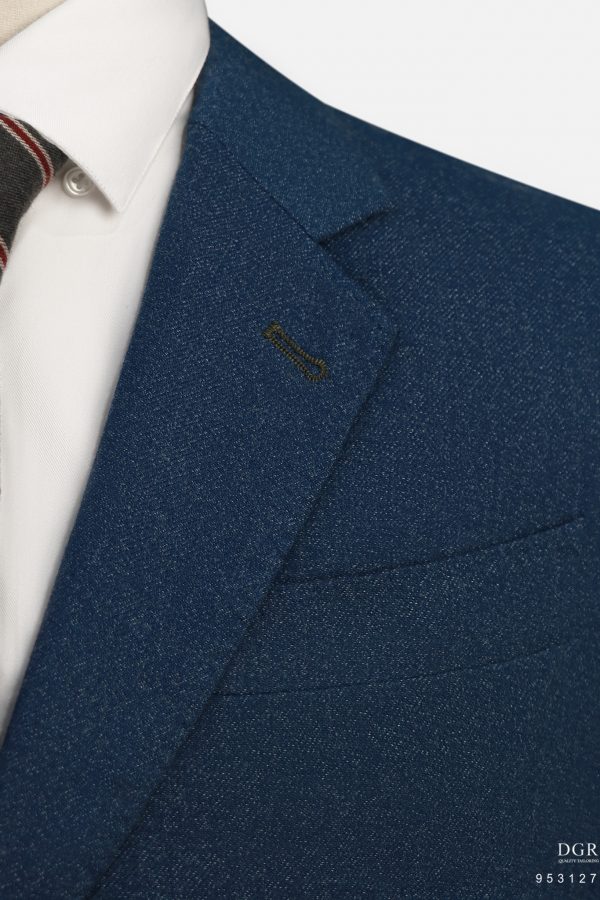 LINE ALBUM spruce blue notch lapel bbr horn button 250723 5