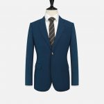 LINE ALBUM spruce blue notch lapel bbr horn button 250723 6