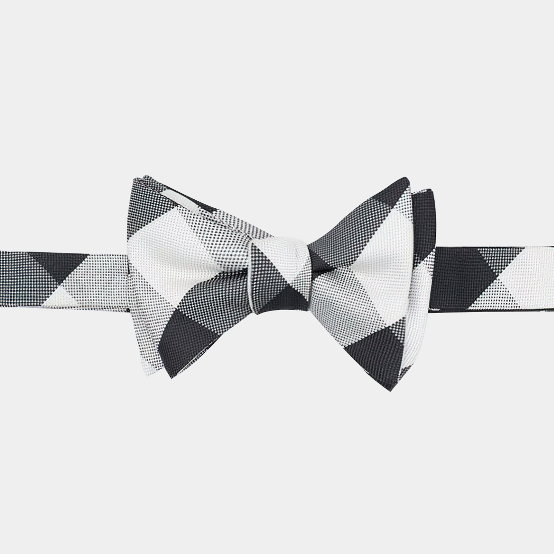 gray check white bowtie dgrie 2