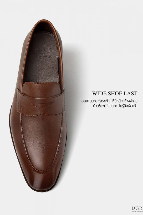 cognac premium penny loafer shoes dgrie 5