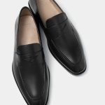 dgrie premium black penny loafer dgrie