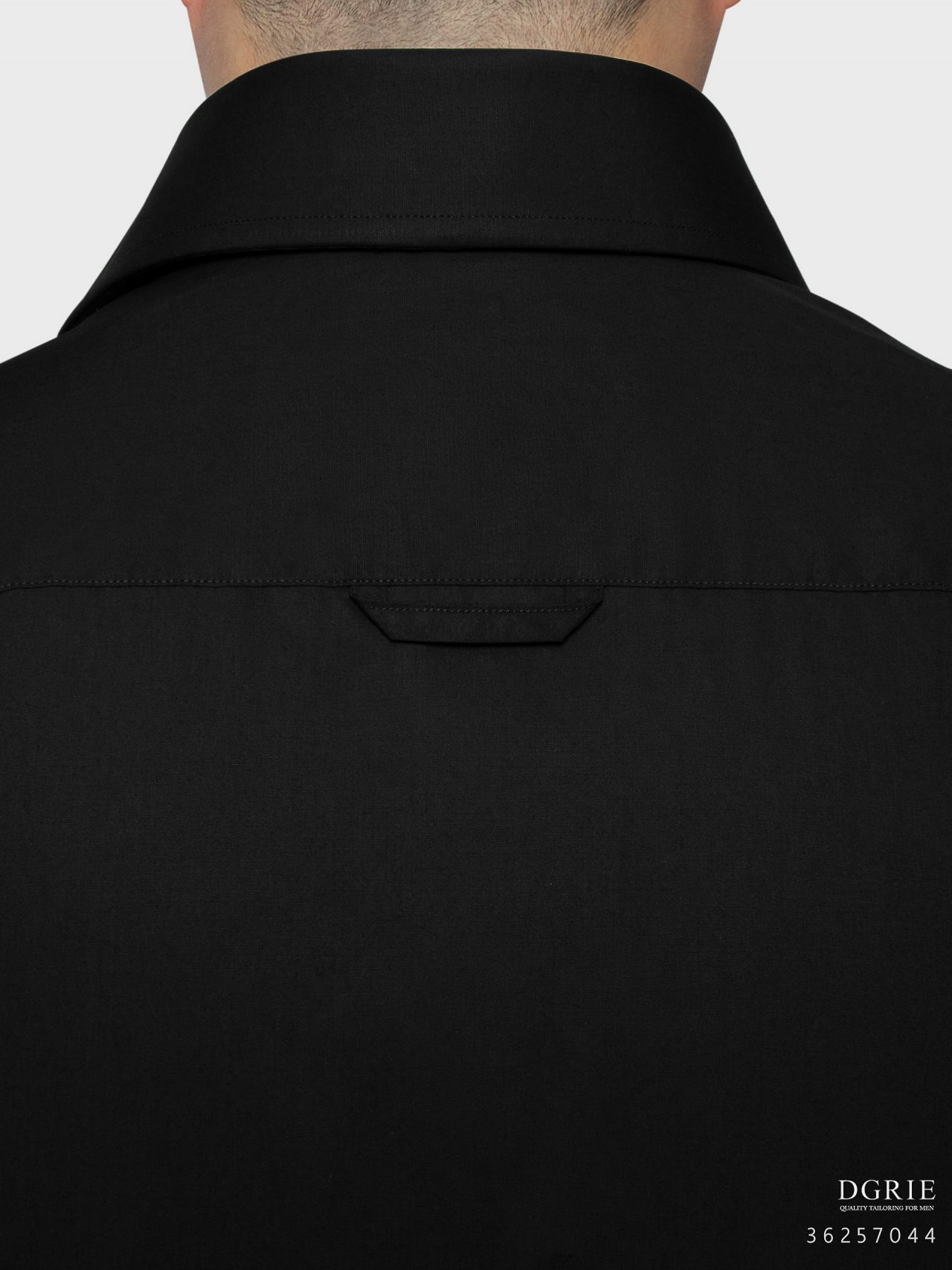 dgrie black oxford cotton shirt dgrie 5