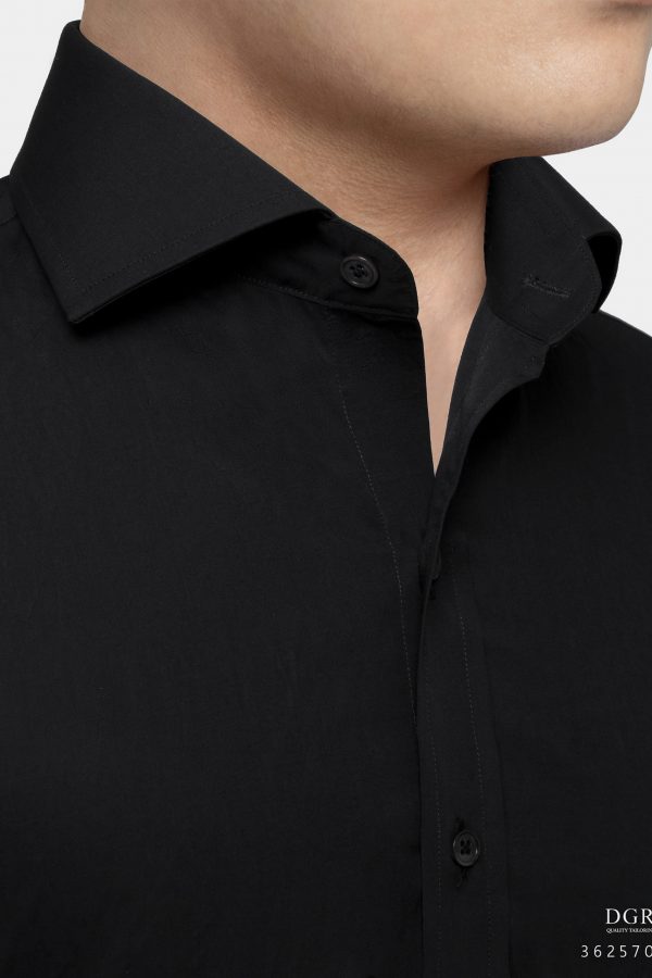 dgrie black oxford cotton shirt dgrie 7