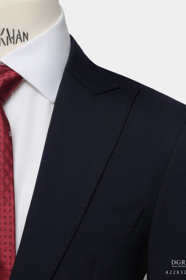 dgrie premim dark navy wool spandex suit dgrie 6