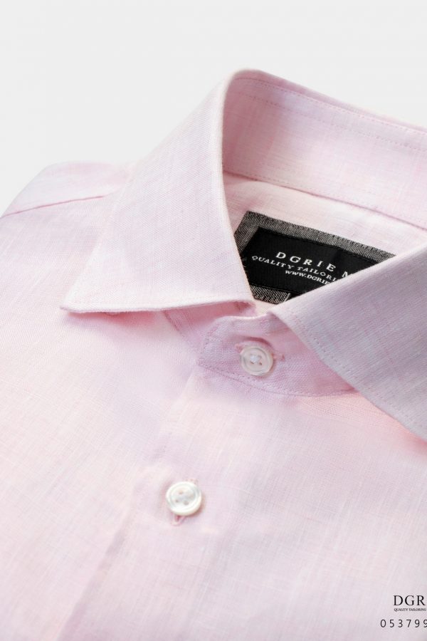 dgrie light pink irish linen shirt dgrie 1